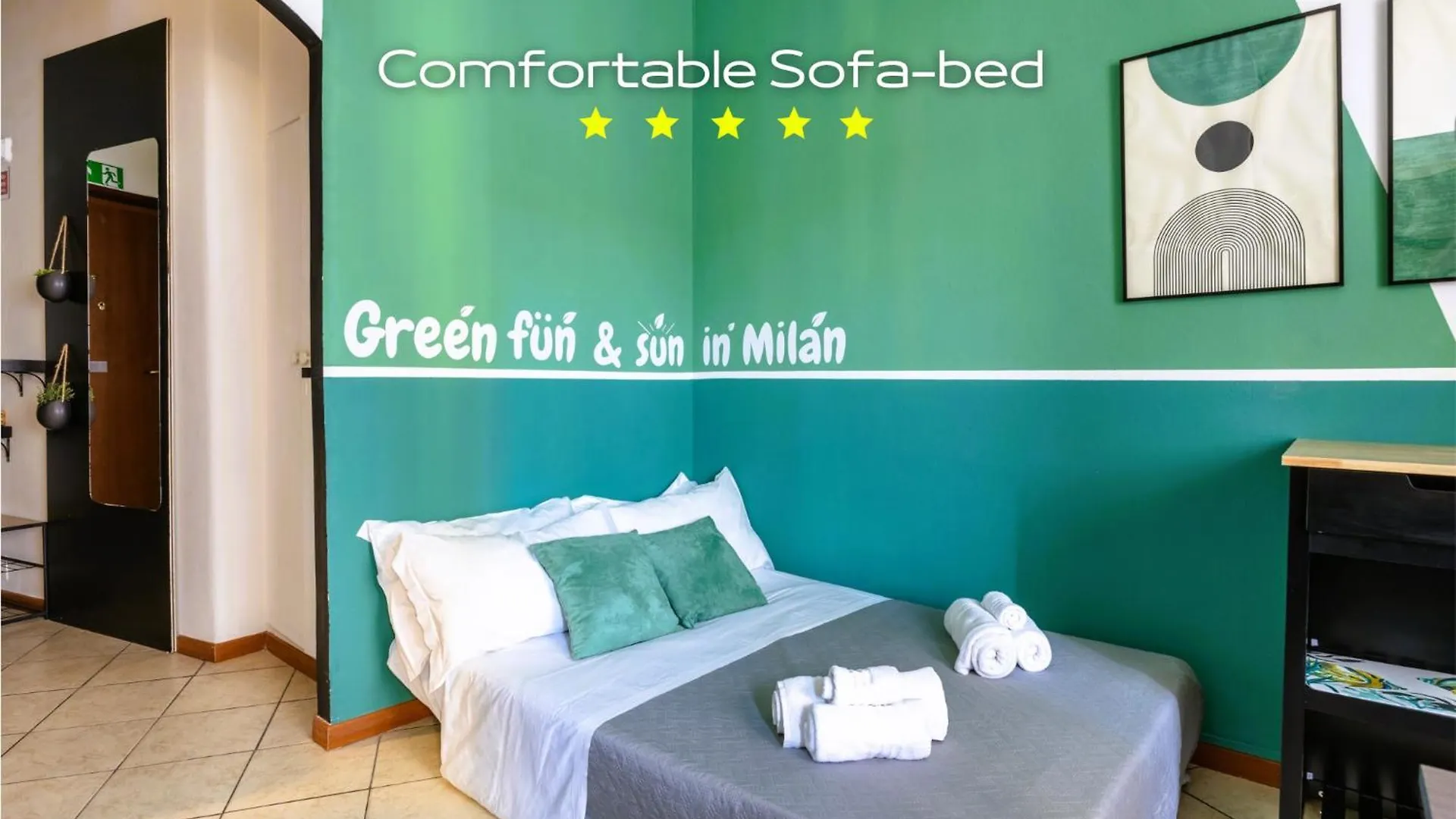 Elegant Citylife Apartment- Metro Access - Double Rooms Milano Italia