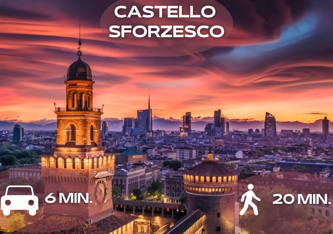 Apartment Elegant Citylife Apartment- Metro Access - Double Rooms Milan